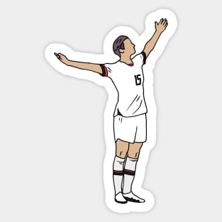 Megan Rapinoe Celebration Sticker